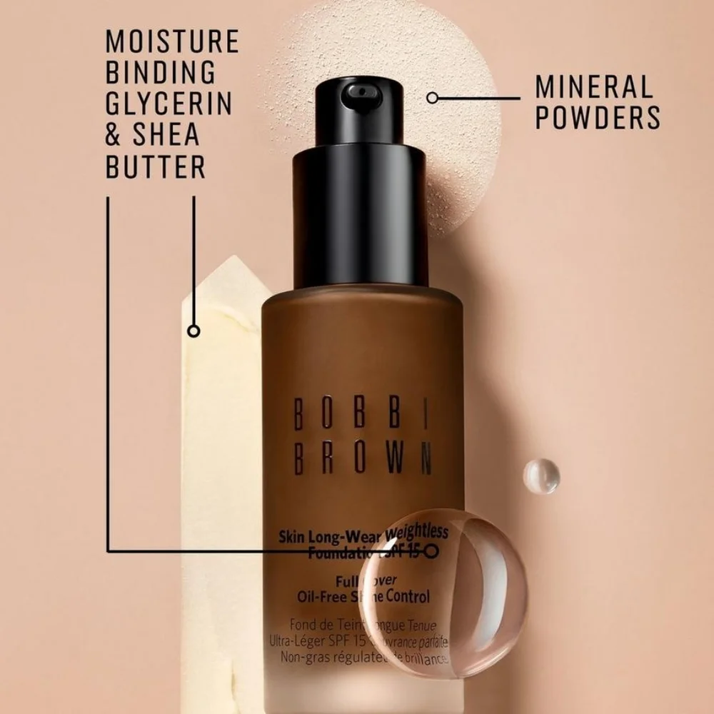 BOBBI BROWN- Skin Long-Wear Weightless Foundation SPF 15- Porcelain